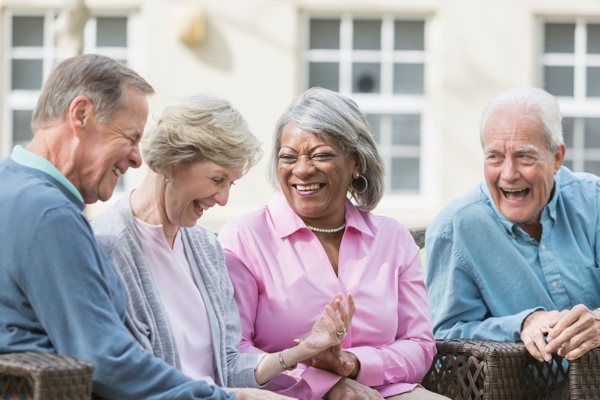 Residents enjoying community life at an Ageing in Place retirement village
